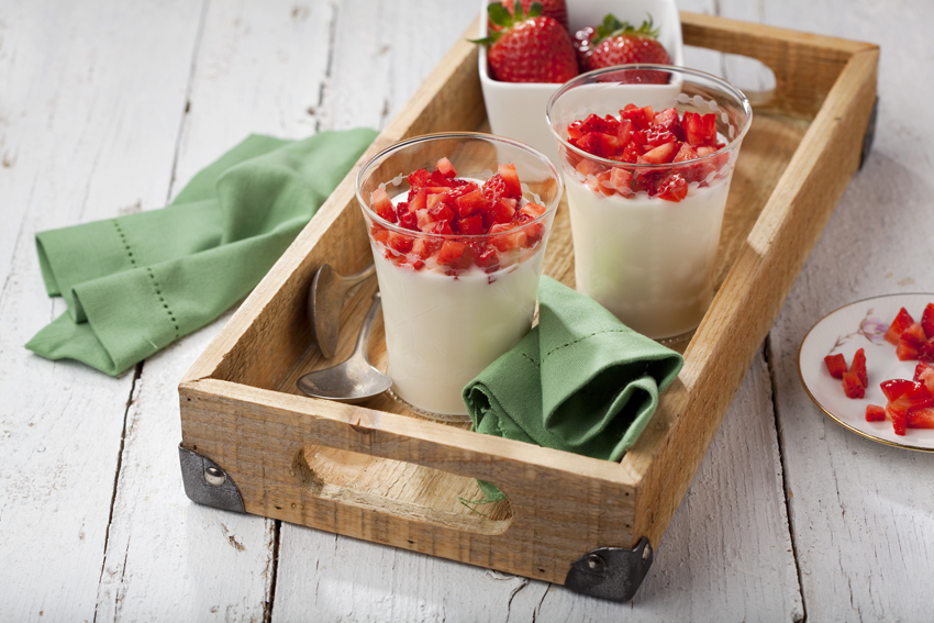 Cheesecake s jahodami