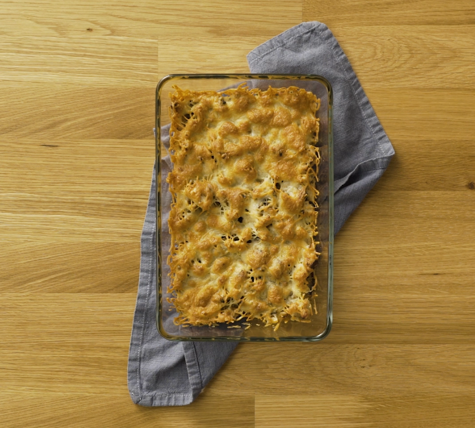 Borges - Mushroom and chicken au gratin