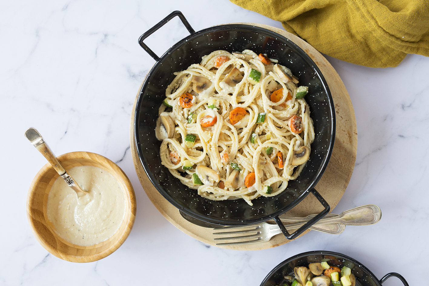 Borges - Vegan Carbonara pasta