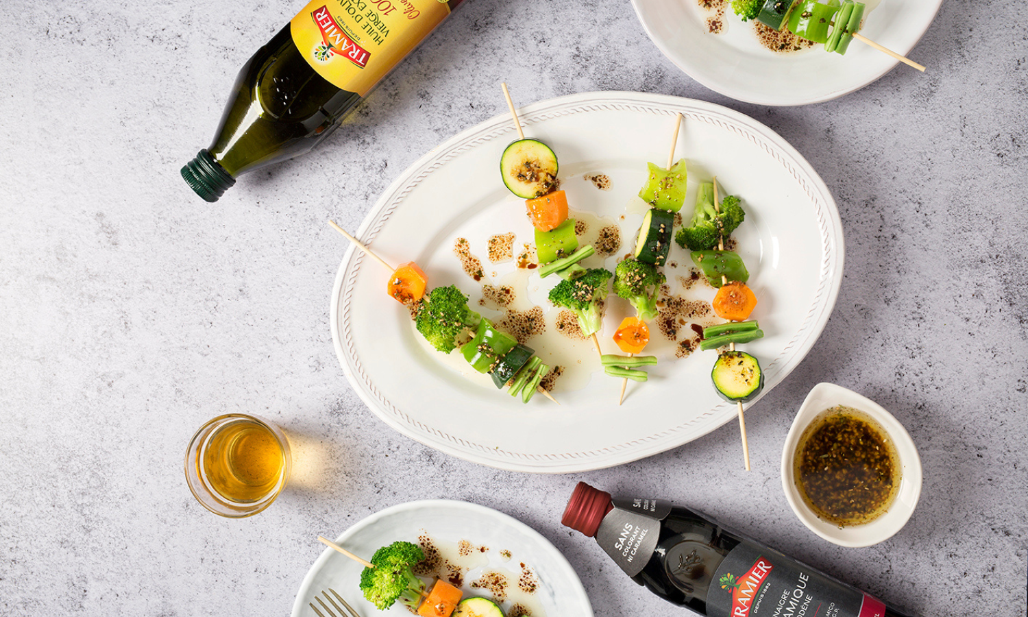 Vegan brochettes