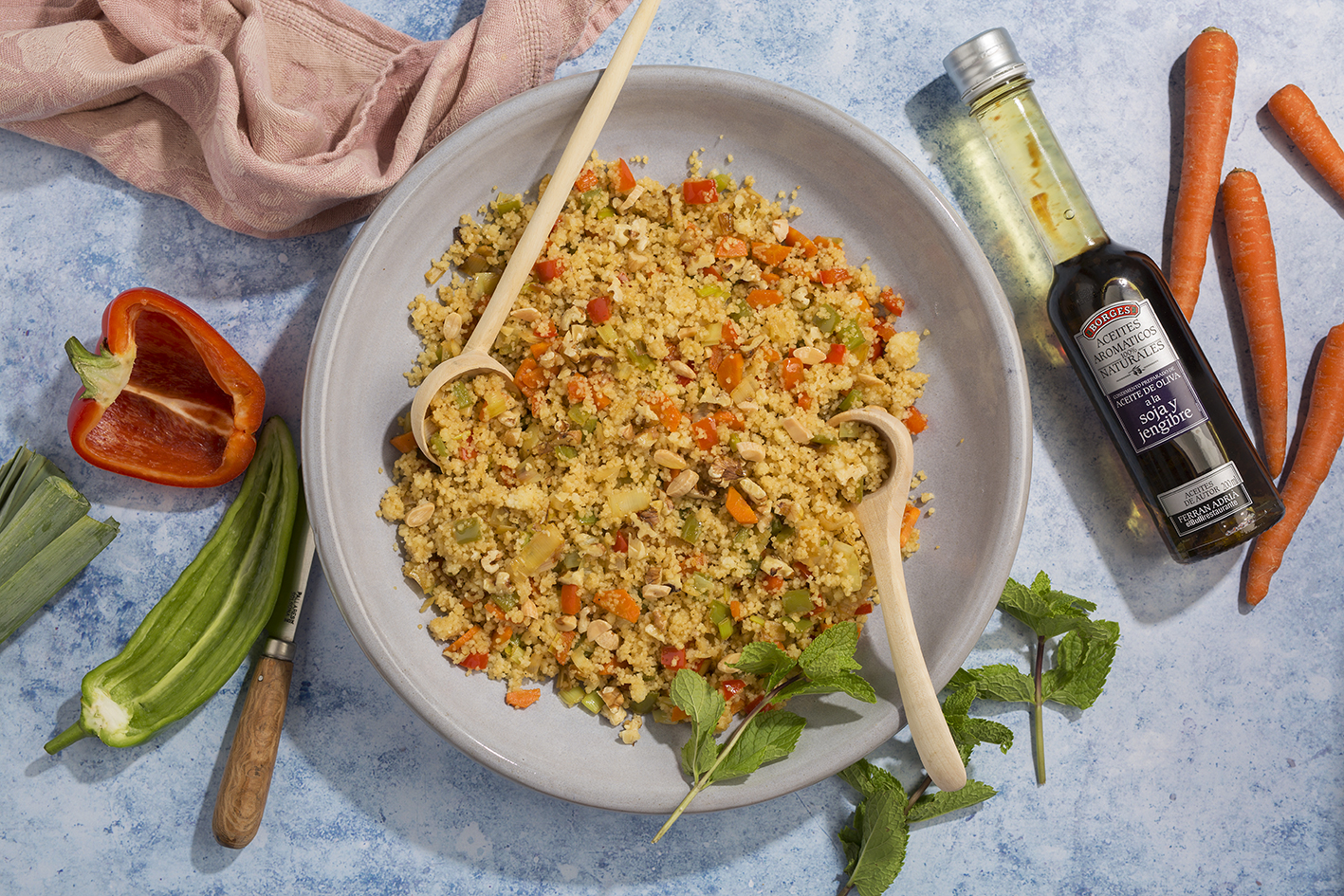Borges - Couscous with vegetables and nuts
