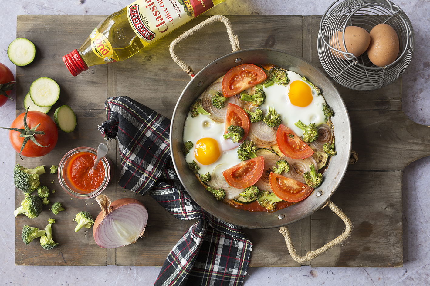Borges - Vegetable egg bake
