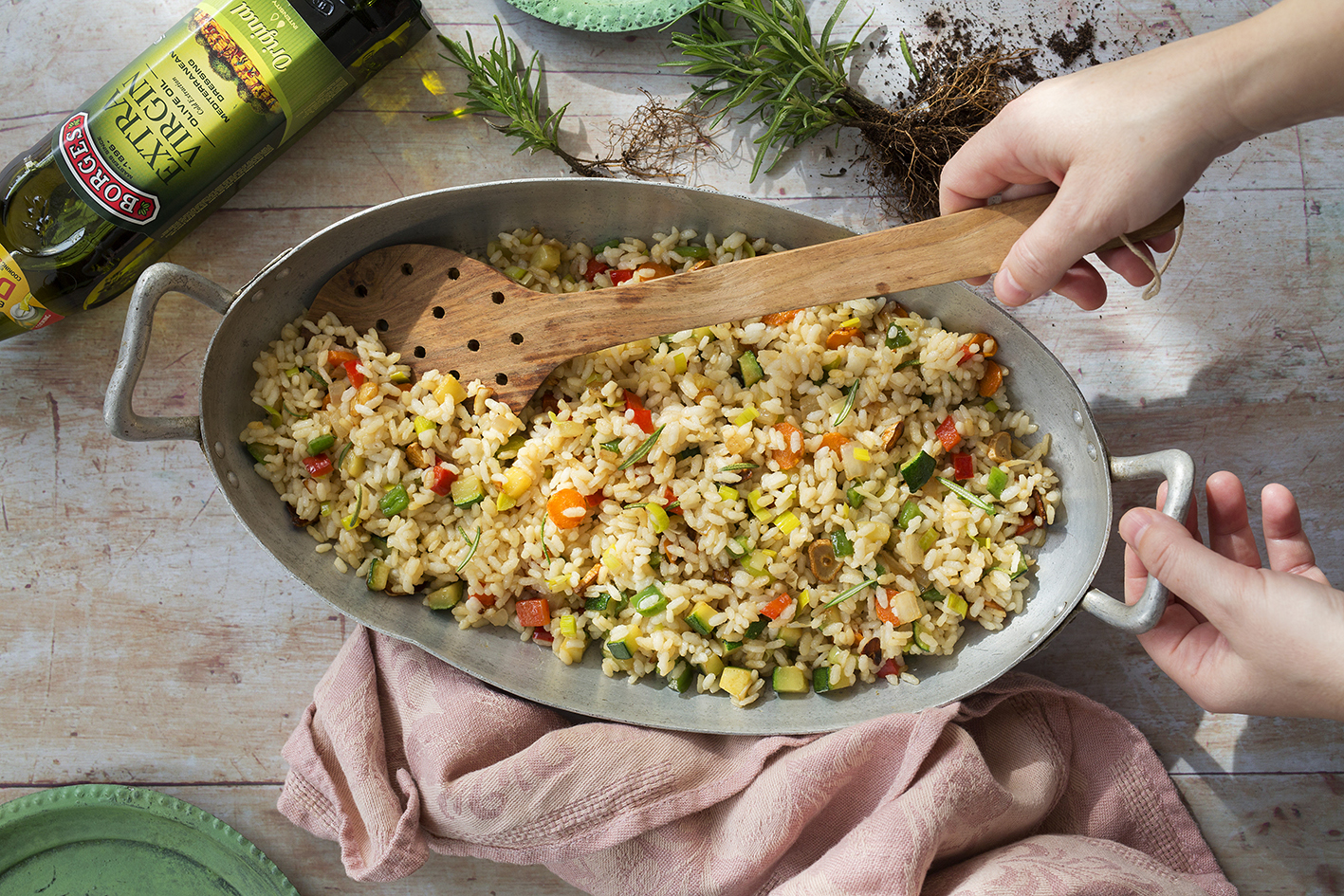 Borges - Easy vegetable fried rice