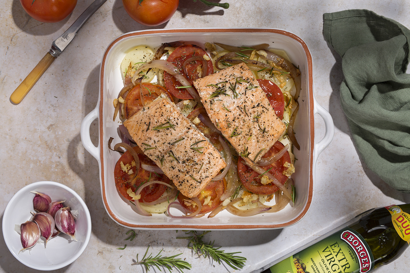 Borges - baked salmon