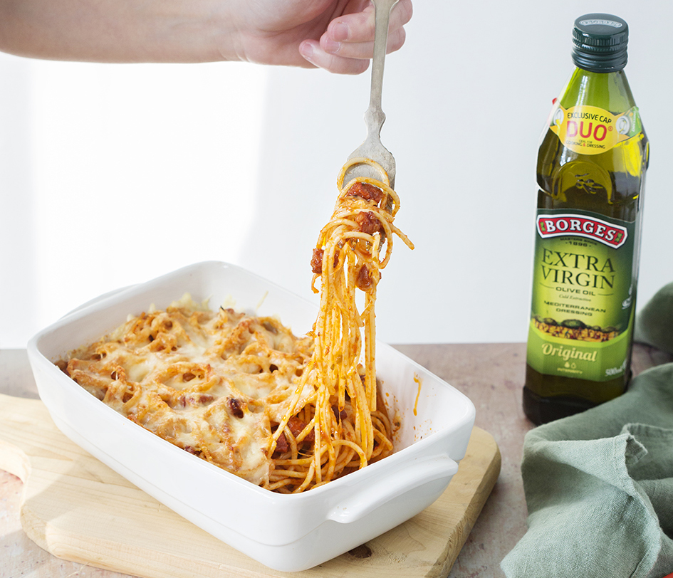 Borges - Spaghetti with chorizo