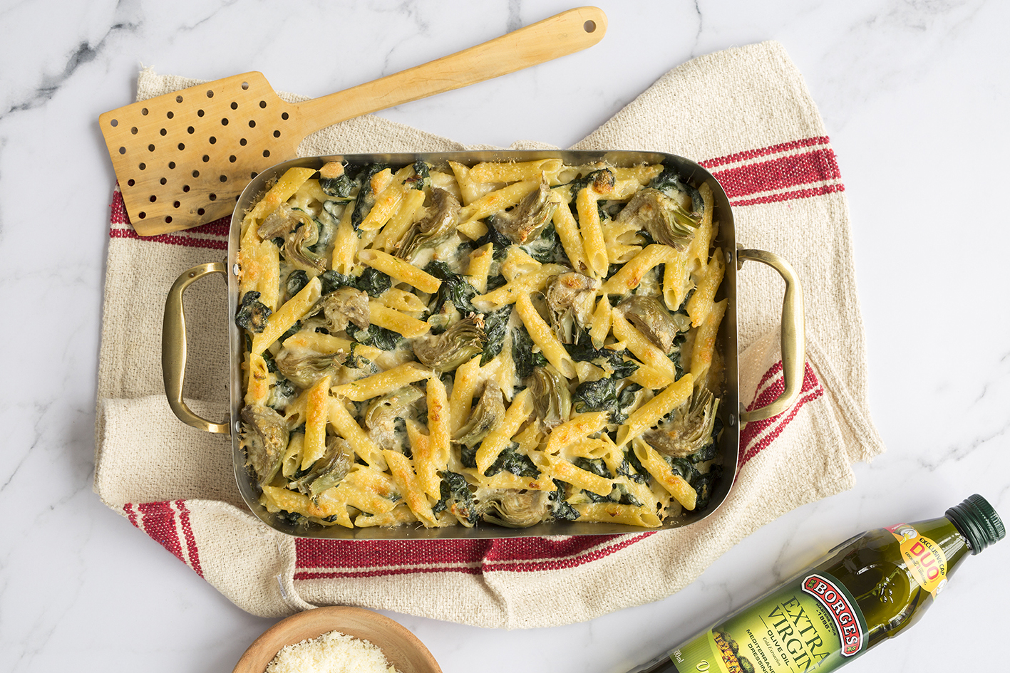 Borges - Artichoke Florentine pasta