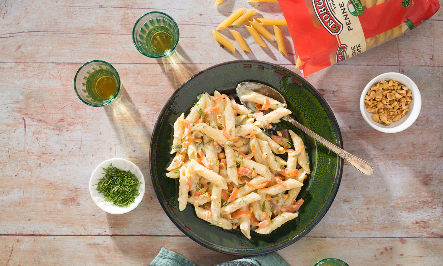 Salmon Pasta Salad