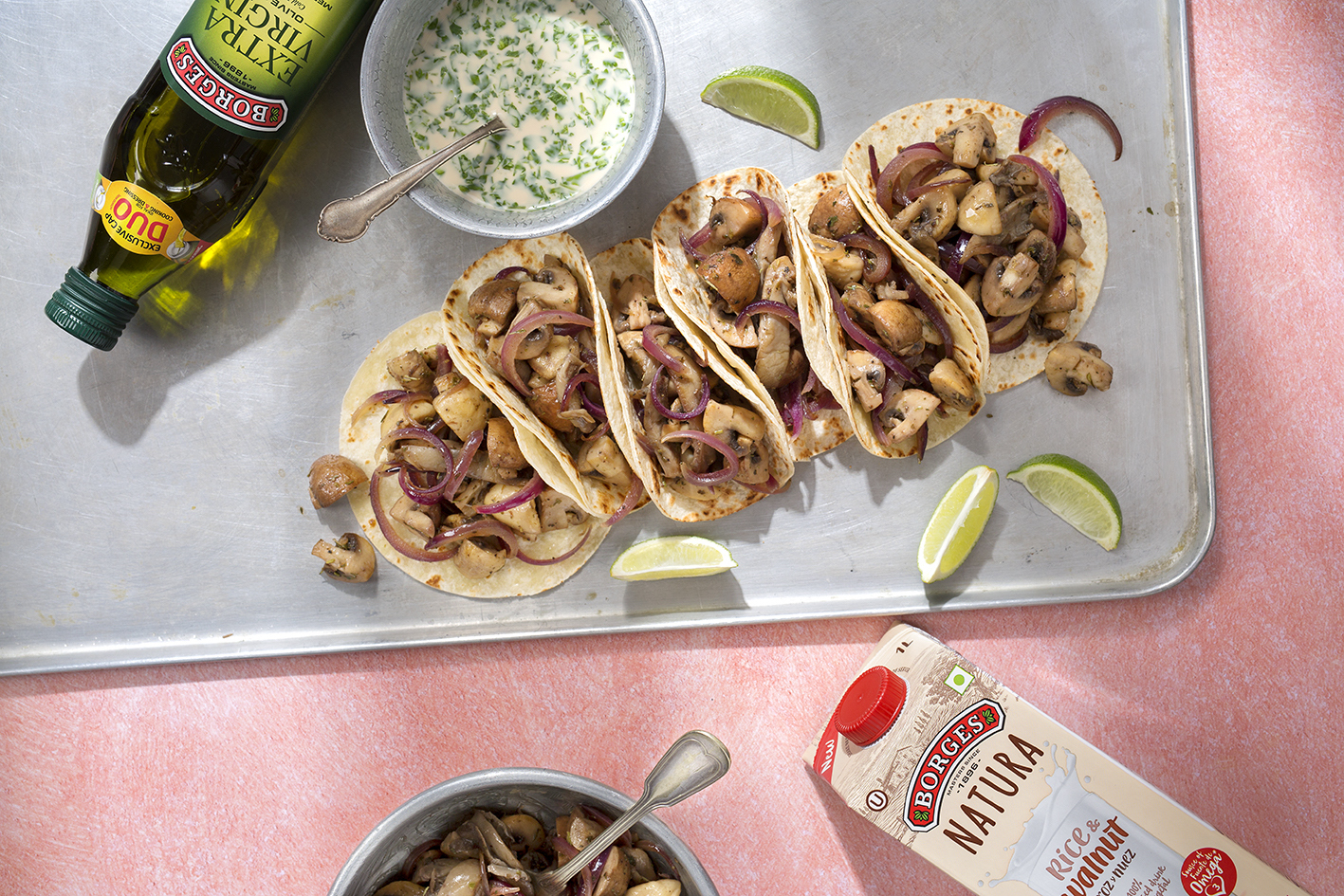 Mushroom tacos
